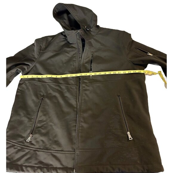 Guess Womens Black Insulated Coat Ski Winter Warm Jacket Soft Shell Size 2XL XXL - Picture 7 of 16